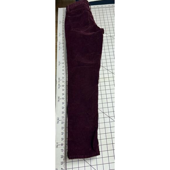 Levi’s 311 Shaping Skinny Jeans Maroon Corduroy Women 27" x 32" - Picture 7 of 12